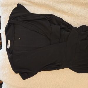 Mng wrap jumpsuit black